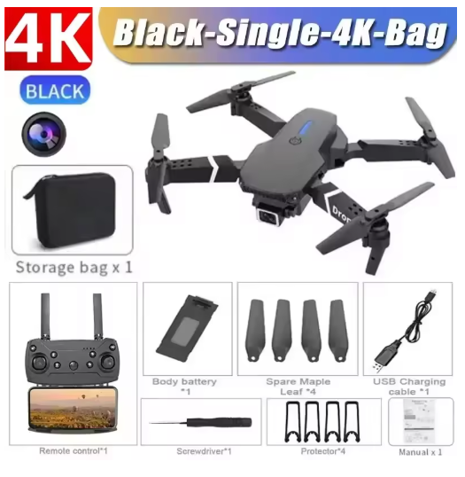 Drone Con Camara 4k E88pro