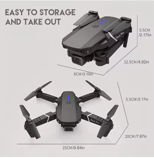Drone Con Camara 4k E88pro