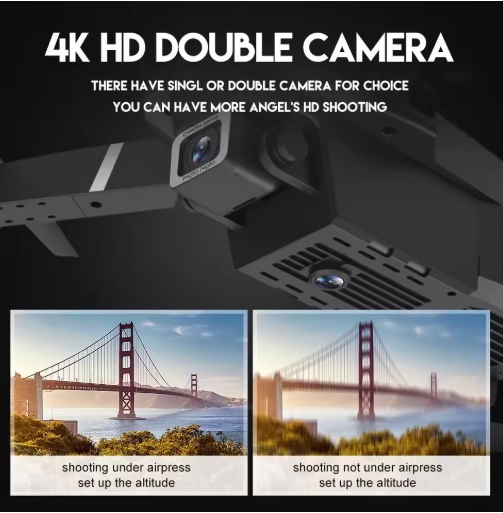 Drone Con Camara 4k E88pro